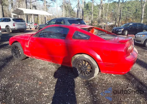 2007 Ford Mustang Gt Deluxe/Gt Premium из США, поврежденный, VIN 1ZVFT82H475314229